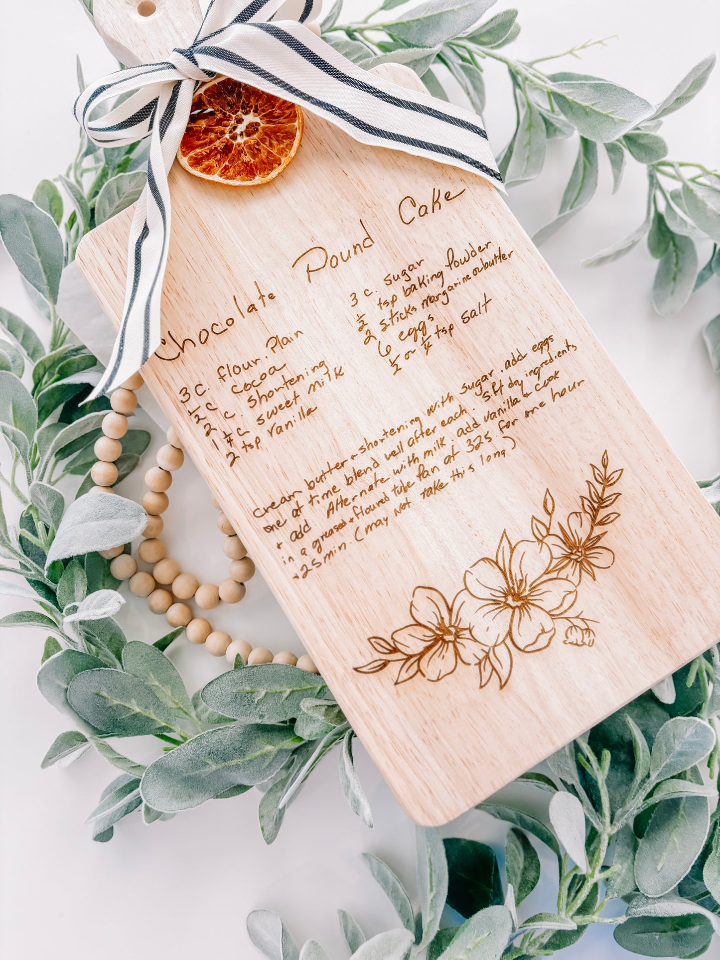 Custom Engraved Recipe Board – Turn Handwritten Family Recipes Into Timeless Keepsakes