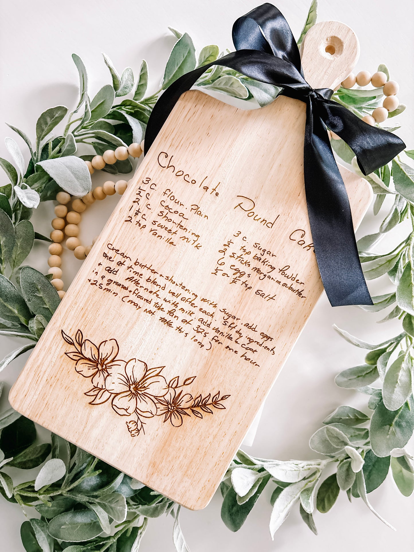 Custom Engraved Recipe Board – Turn Handwritten Family Recipes Into Timeless Keepsakes