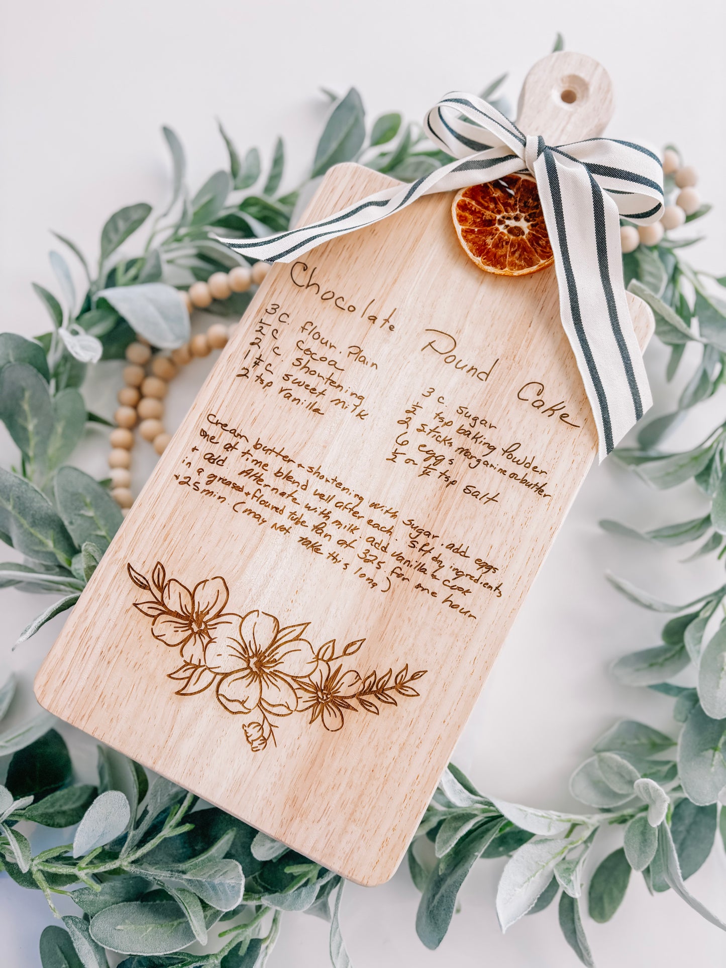 Custom Engraved Recipe Board – Turn Handwritten Family Recipes Into Timeless Keepsakes