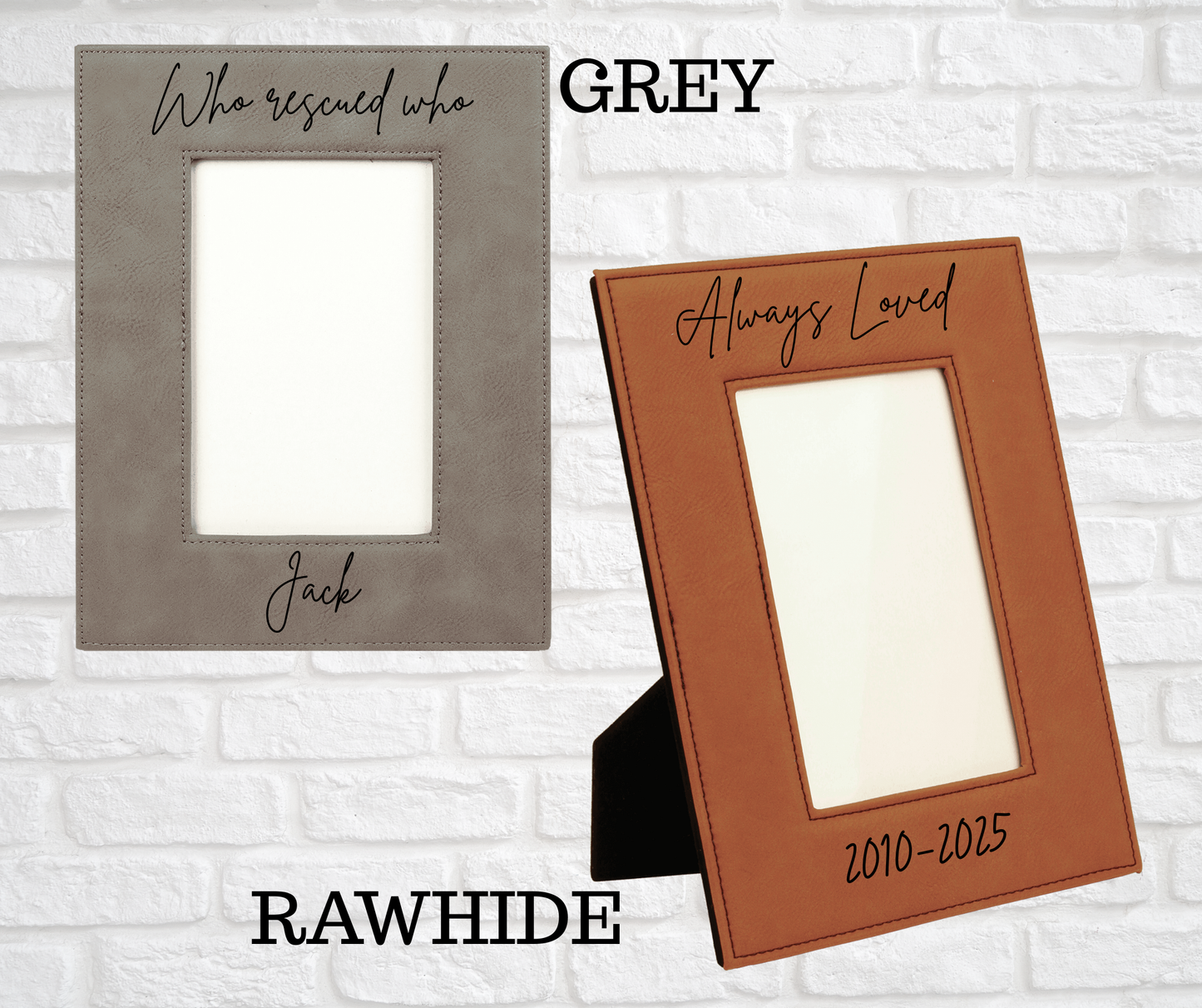 🐾 Custom New Puppy or Memorial Frame & Stamp Kit| Cooper & Co. Keepsake Collection