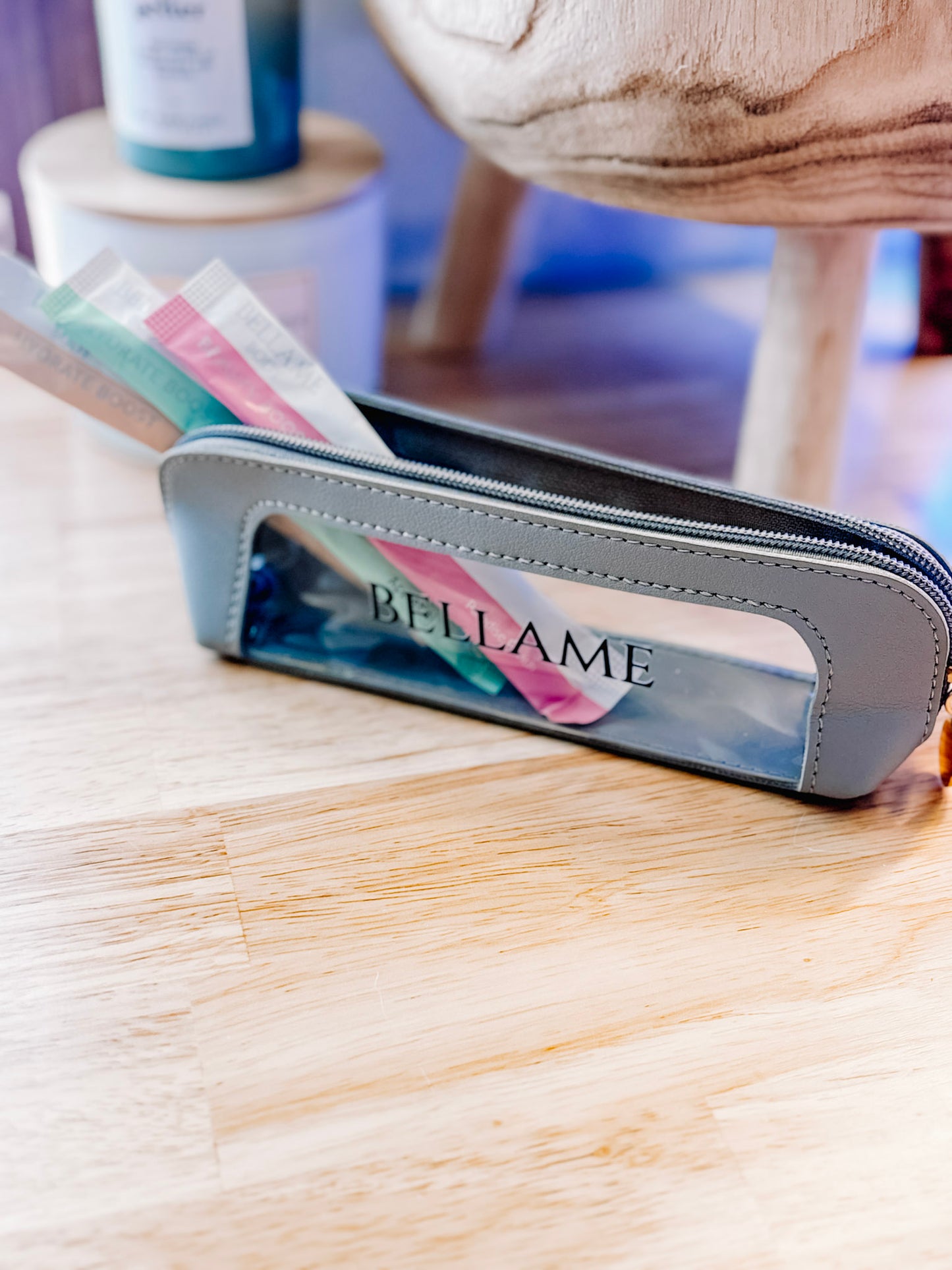 Clearview Skinny Zip Pouch