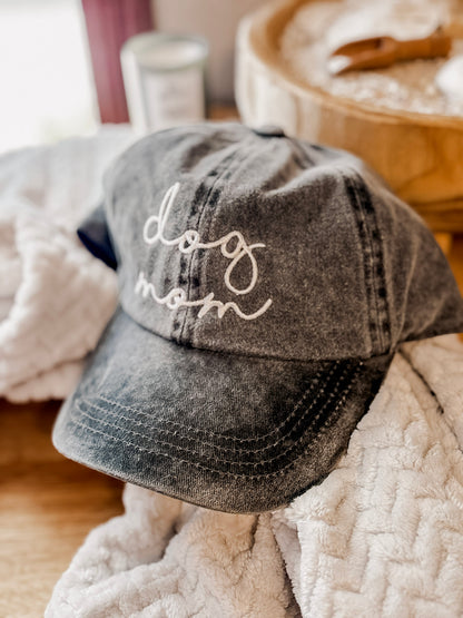🐶 Dog Mom Embroidered Hat | Cooper & Co. Collection