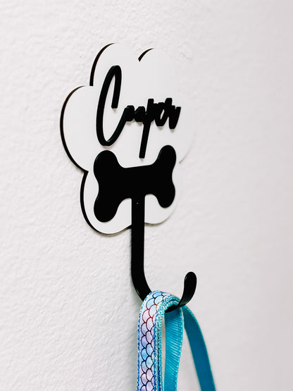 Customized Dog Leash Wall Holder