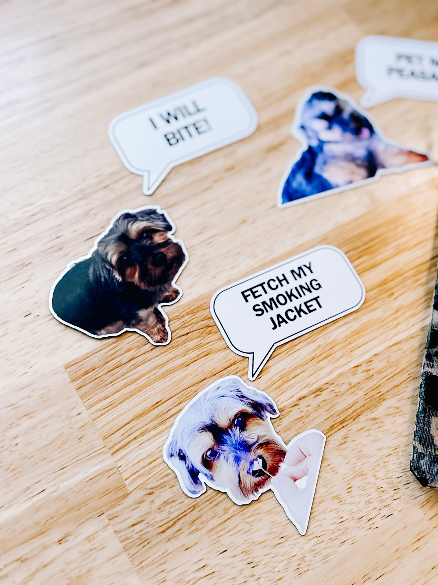 Custom Dog "Sayings" Magnet Set