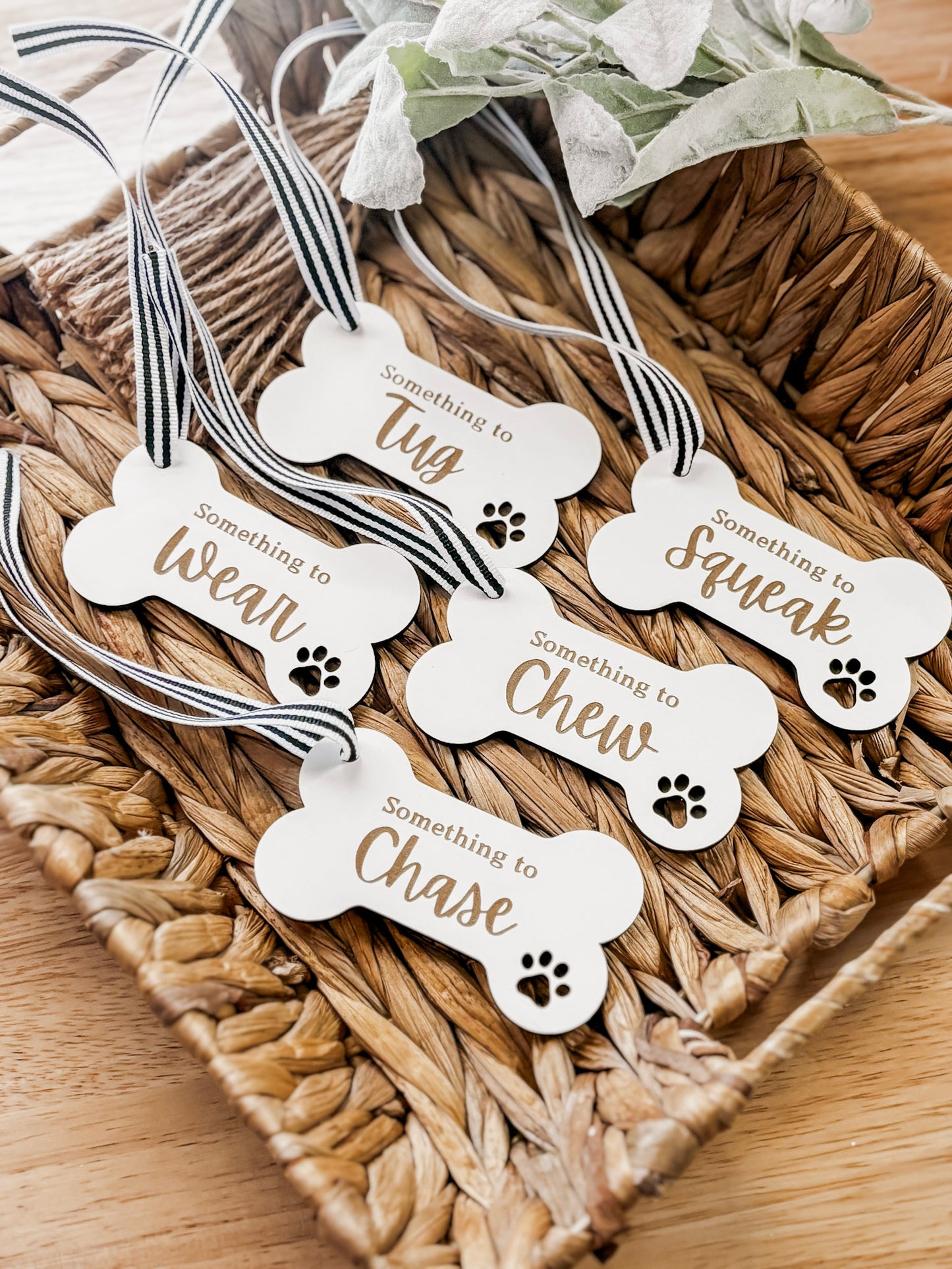 Dog Bone Gift Tags
