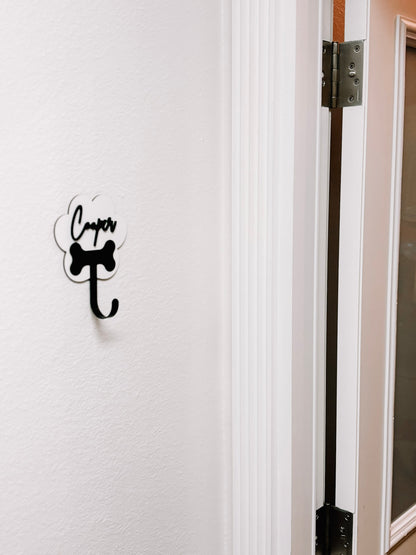 Customized Dog Leash Wall Holder