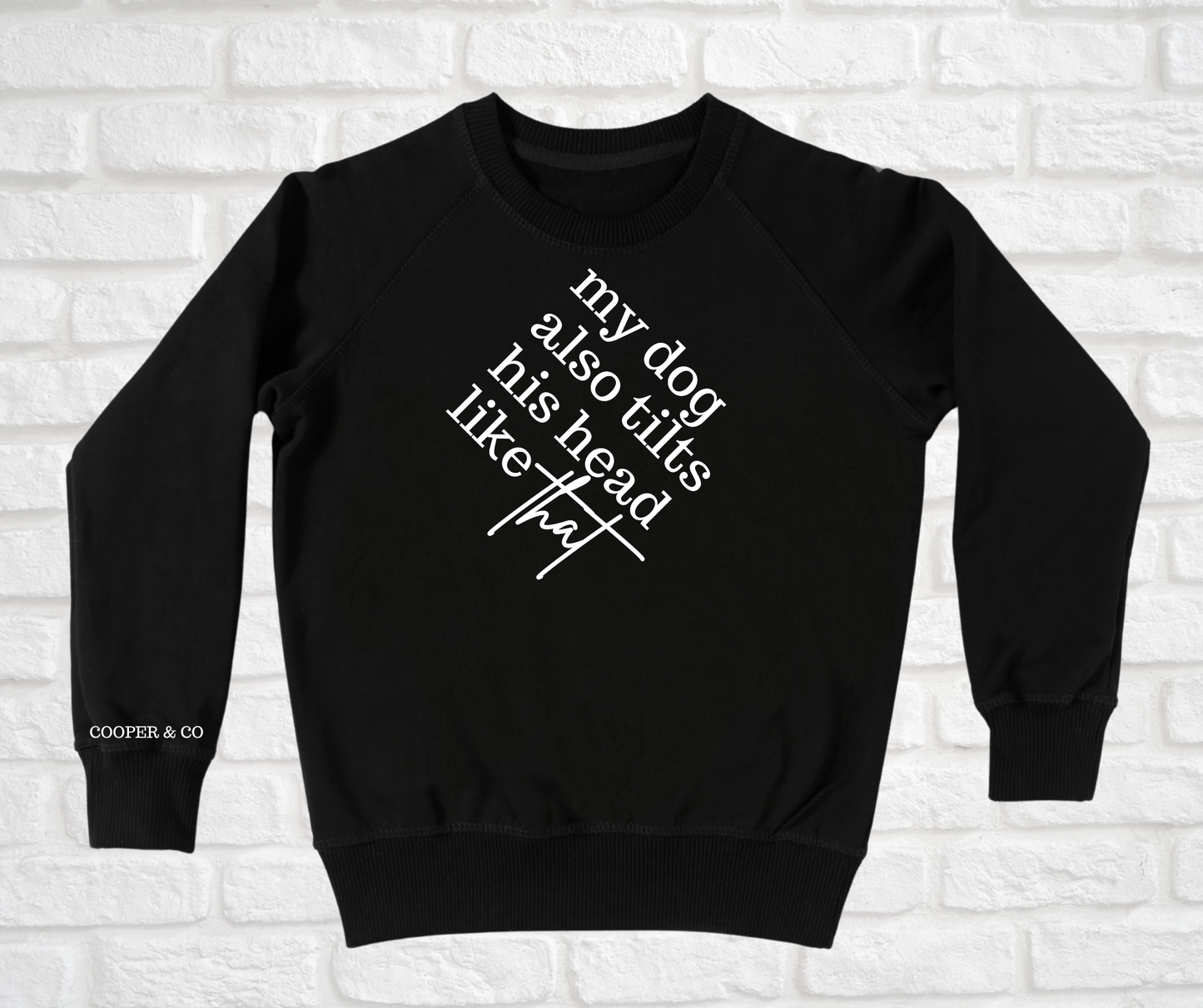 🖤 Dog Lover Crewneck Sweatshirt Collection | Cooper & Co.