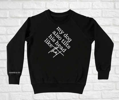 🖤 Dog Lover Crewneck Sweatshirt Collection | Cooper & Co.