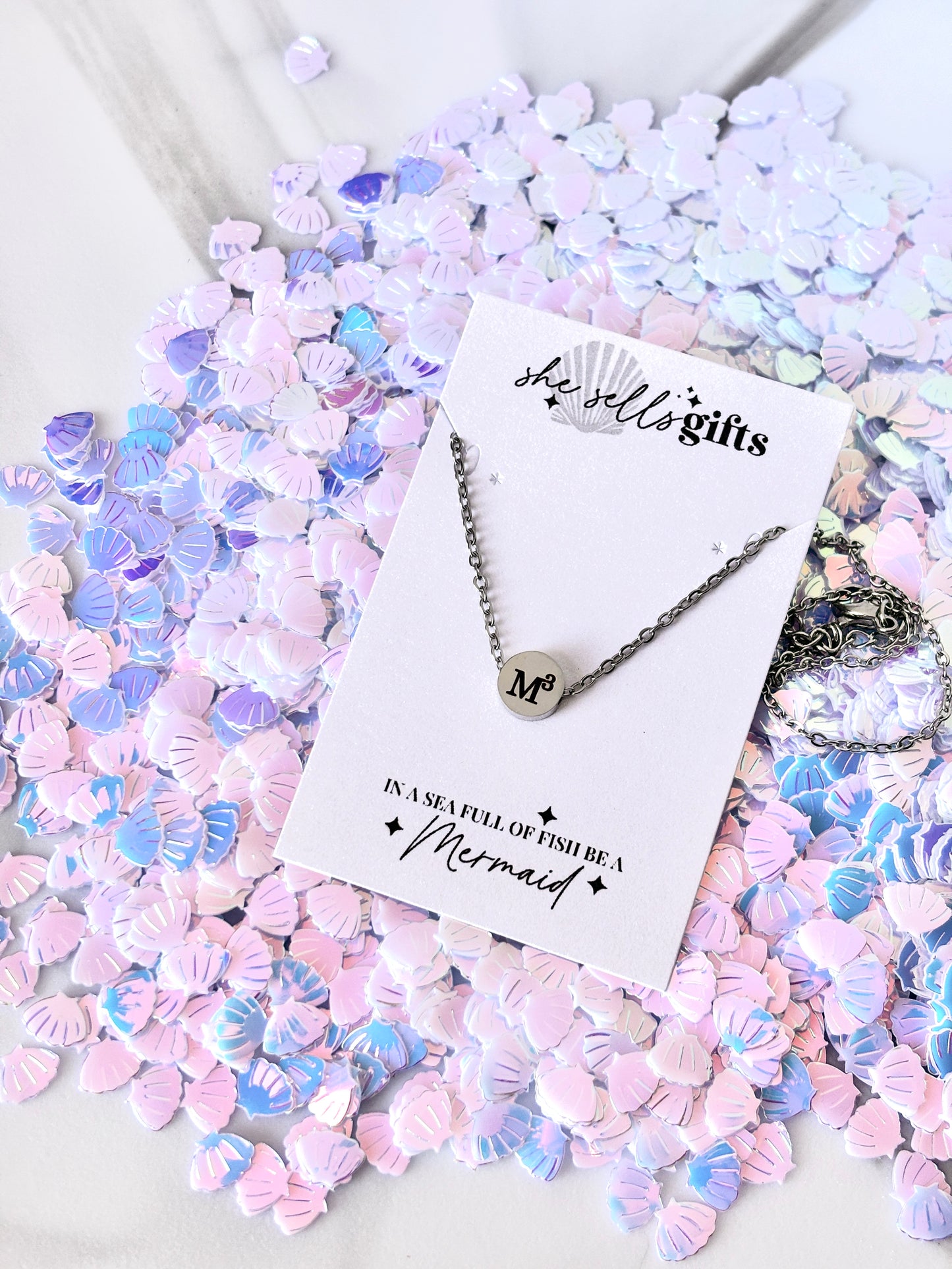 Mini Round Mama Necklace with # of kids