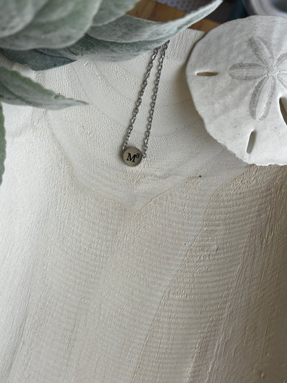 Mini Round Mama Necklace with # of kids