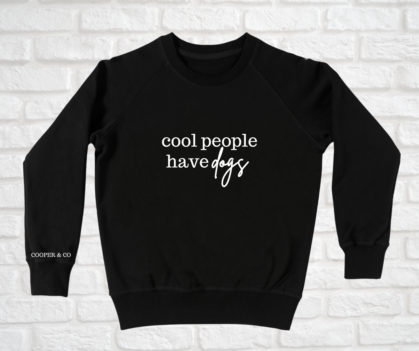 🖤 Dog Lover Crewneck Sweatshirt Collection | Cooper & Co.