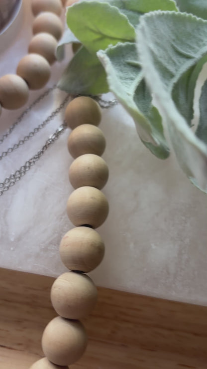 Mini Round Mama Necklace with # of kids
