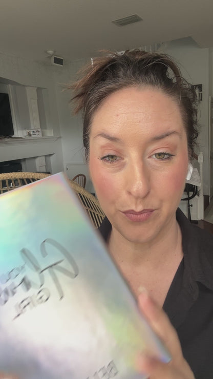 "You glow Girl" lined iridescent journal