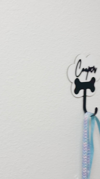 Customized Dog Leash Wall Holder